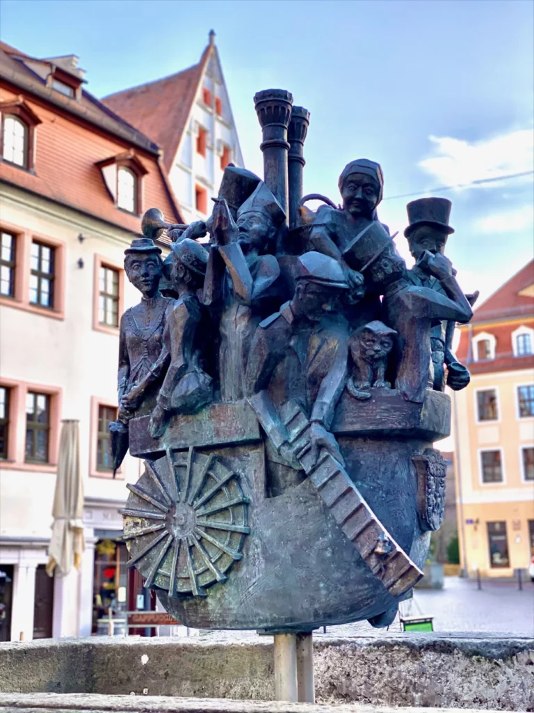 Bild einer Statue in Pirna